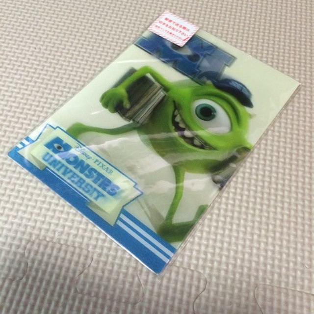 ディズニー 3Dポストカード マイク モンスターズユニバーシティの通販 by 's shop｜ラクマ
