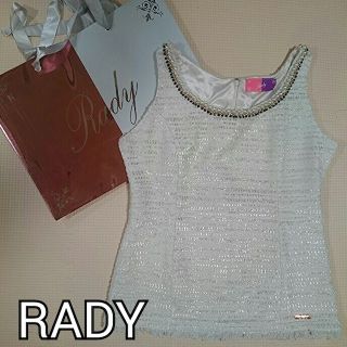 レディー(Rady)のRADY ツイードトップス sizeフリー(タンクトップ)