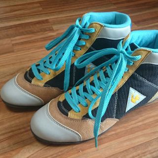 ルコックスポルティフ(le coq sportif)の【ぐれむ様専用】ハイカットスニーカー(レディース・24.0cm)(スニーカー)