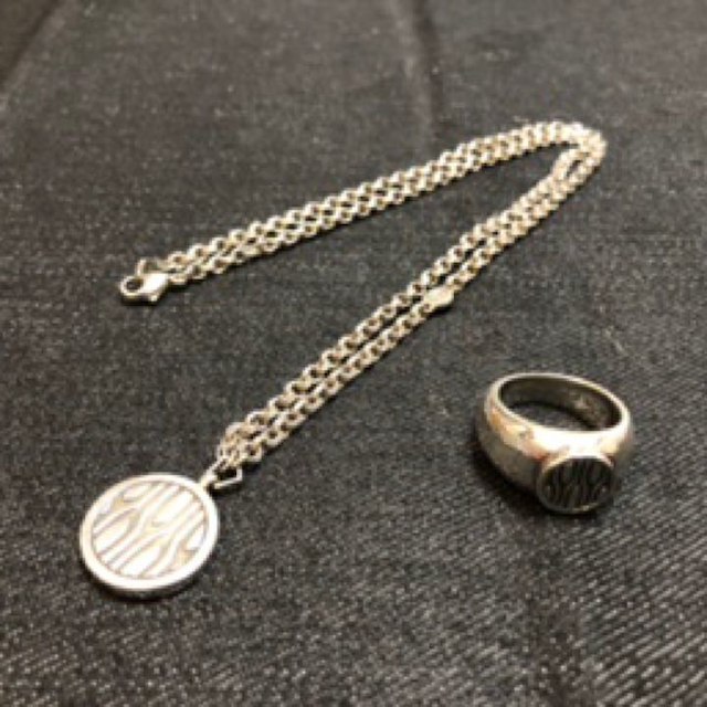 GARNI(ガルニ)のGARNI パルス necklace&ring メンズのアクセサリー(ネックレス)の商品写真