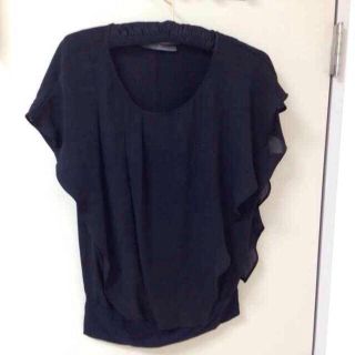 ザラ(ZARA)のZARA basic トップス(カットソー(半袖/袖なし))