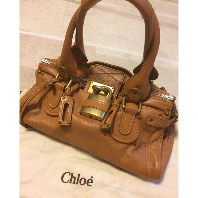 37cm縦Chloe★クロエ*都内百貨店購入★大型タイプ*パディントンバッグ*カデナ★美品