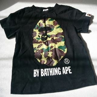 アベイシングエイプ(A BATHING APE)のSR♥コメ逃げ禁止様専用☆BAPEKIDS  Tシャツ(size 90)(Tシャツ/カットソー)