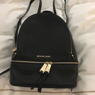 マイケルコース(Michael Kors)の【miyon様専用】Michael Kors  リュック 黒(リュック/バックパック)