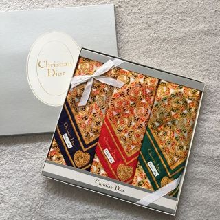 クリスチャンディオール(Christian Dior)の値下げ！Christian Dior ディオール ハンカチ(ハンカチ)