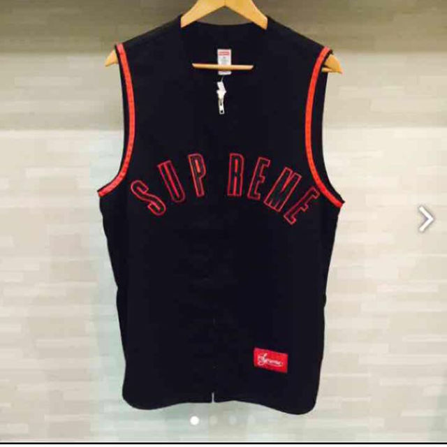 Supreme(シュプリーム)の【Supreme】SLEEVELESS BASEBALL JERSEY メンズのトップス(ジャージ)の商品写真