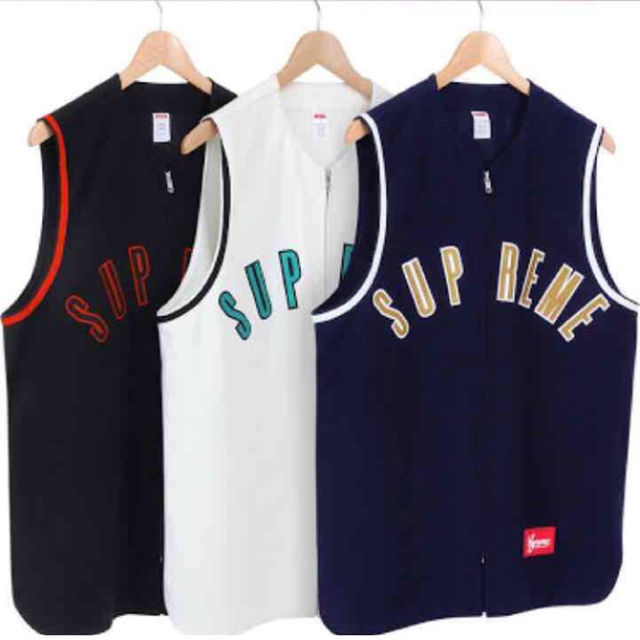 Supreme(シュプリーム)の【Supreme】SLEEVELESS BASEBALL JERSEY メンズのトップス(ジャージ)の商品写真