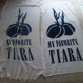 ティアラ(tiara)のMY FAVORITE TIARAタオル&ガーゼパレオセット(その他)