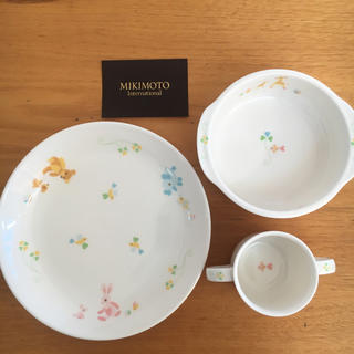 ミキモト(MIKIMOTO)のMIKIMOTO  ベビー食器(プレート/茶碗)