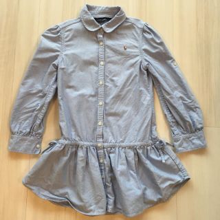 ラルフローレン(Ralph Lauren)のラルフローレン キッズ シャツワンピース 120(ワンピース)