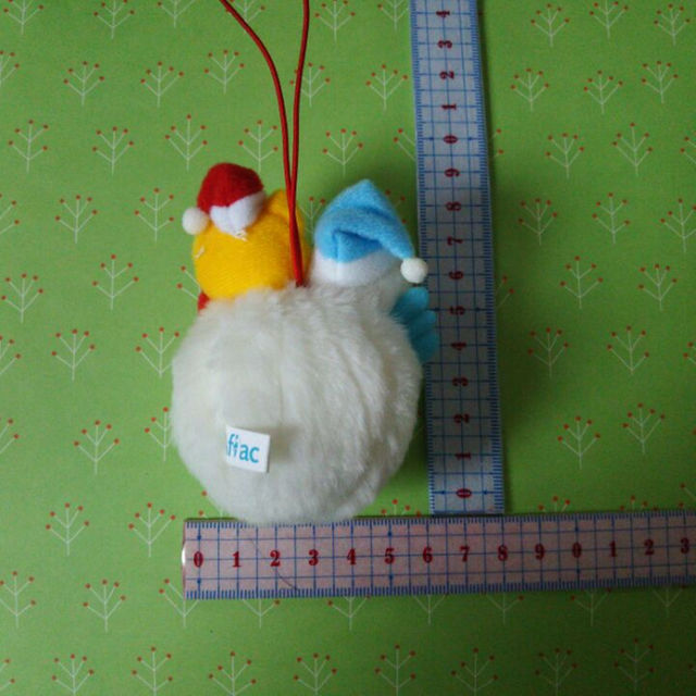 クリスマスダック キッズ/ベビー/マタニティのおもちゃ(ぬいぐるみ/人形)の商品写真