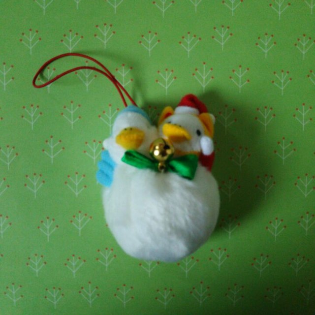 クリスマスダック キッズ/ベビー/マタニティのおもちゃ(ぬいぐるみ/人形)の商品写真