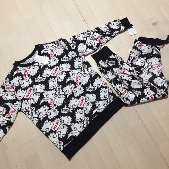 新品 ベティちゃん セットアップ betty boop