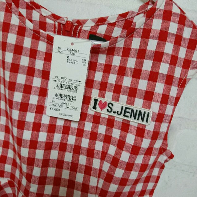 JENNI(ジェニィ)の新品★JENNI 120cm ワンピース キッズ/ベビー/マタニティのキッズ服女の子用(90cm~)(ワンピース)の商品写真