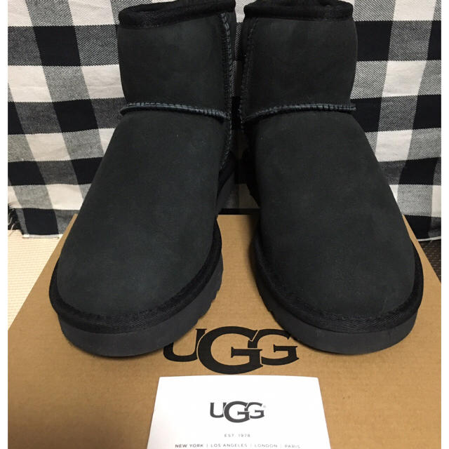 珍しい UGG - Mar様専用‼︎ 【新品】UGGクラシックミニ Ⅱ ブーツ（ブラック:約23㎝） ブーツ
