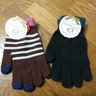 新品  スマホ  手袋  セット(その他)