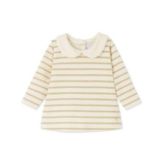 プチバトー(PETIT BATEAU)のao様専用　　新品未使用　マリニエールブラウス　18m(シャツ/カットソー)