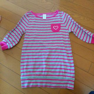 ジンボリー(GYMBOREE)の130㎝☆ジンボリー☆七分袖チュニック☆美品(ワンピース)