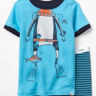 ベビーギャップ(babyGAP)の新品♡ベビーギャップ 半袖パジャマ &オールドネイビー上下セット(パジャマ)