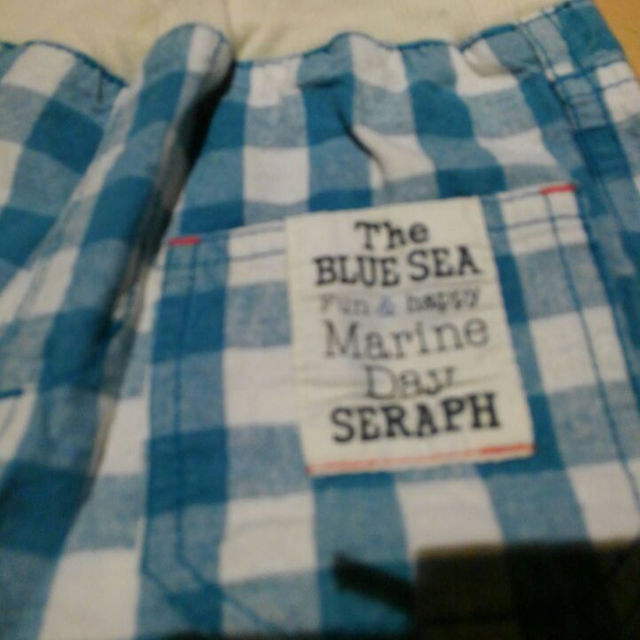 Seraph(セラフ)のSERAPH　セラフ　子供　ズボン　短パン　パンツ　サイズ80 キッズ/ベビー/マタニティのベビー服(~85cm)(パンツ)の商品写真