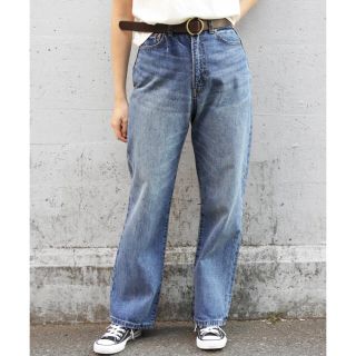 ページボーイ(PAGEBOY)のPAGEBOY JEANS ハイウエストストレートデニム(デニム/ジーンズ)