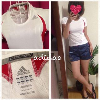 アディダス(adidas)の送込✨adidasスポーツTシャツ(Tシャツ(半袖/袖なし))