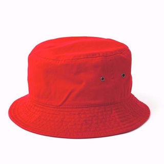 新品 ニューハッタン バケットハット レッド L/XL 帽子(その他)