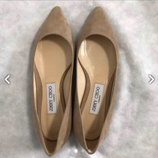 ジミーチュウ(JIMMY CHOO)のジミーチュウ フラットパンプス(ハイヒール/パンプス)