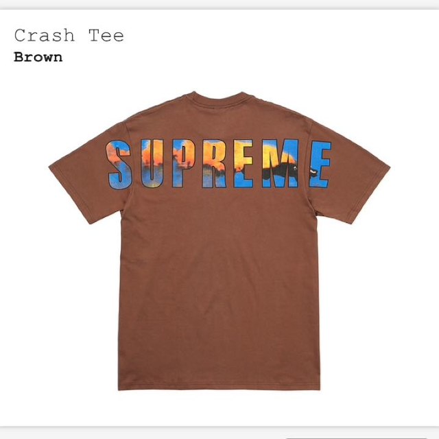 supreme  crash tee