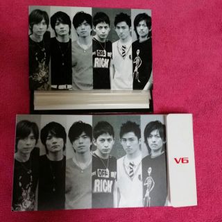 V6 グッズ☆フォトアルバム&チケットホルダー☆(男性タレント)