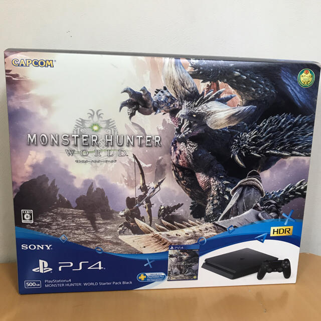 PS4 モンスターハンターワールド同梱版 モンハン