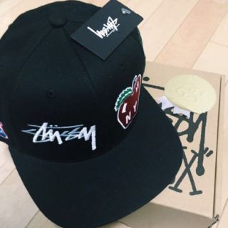 ステューシー(STUSSY)の！値下！【新品タグ付】STUUSY  World Tour Icons Cap(その他)