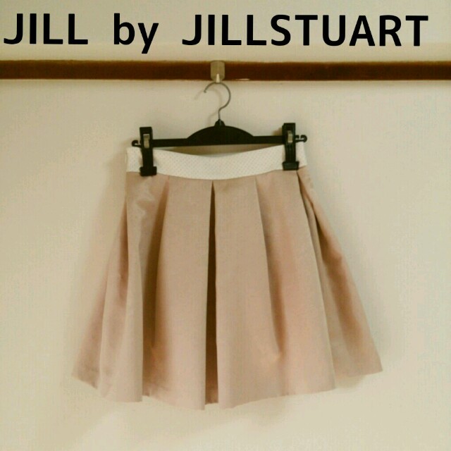 JILL by JILLSTUART(ジルバイジルスチュアート)のジルバイハイウエストスカート レディースのスカート(ミニスカート)の商品写真