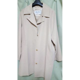 マックスマーラ(Max Mara)のMax Maraスプリングコート　ベージュ(ロングコート)