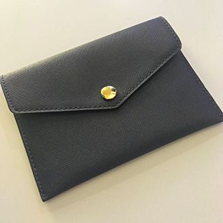 マイケルコース(Michael Kors)のMICHAEL KORS カードケース ネイビー イエロー(財布)