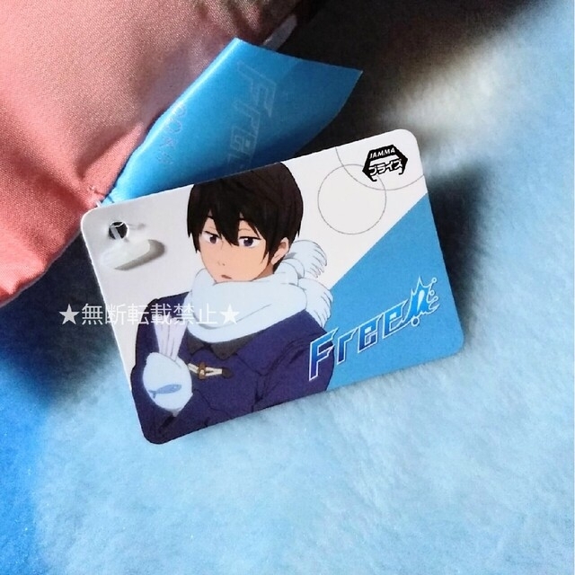 TAITO(タイトー)のFree! ｸｯｼｮﾝ 未使用 非売品 七瀬遙 橘真琴 ﾌﾘｰ エンタメ/ホビーのアニメグッズ(その他)の商品写真