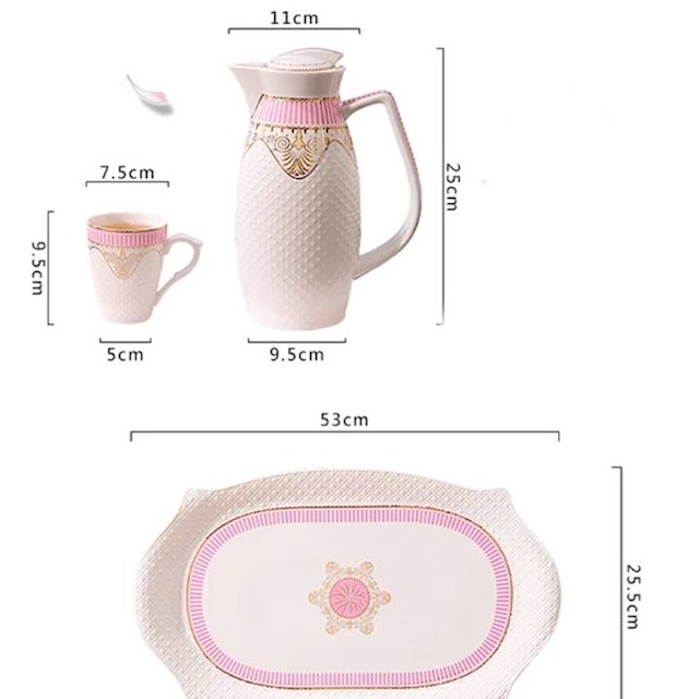 上品ディーニ ティーカップ&ソーサー 6客セット 花柄,陶器.食器 お皿 1