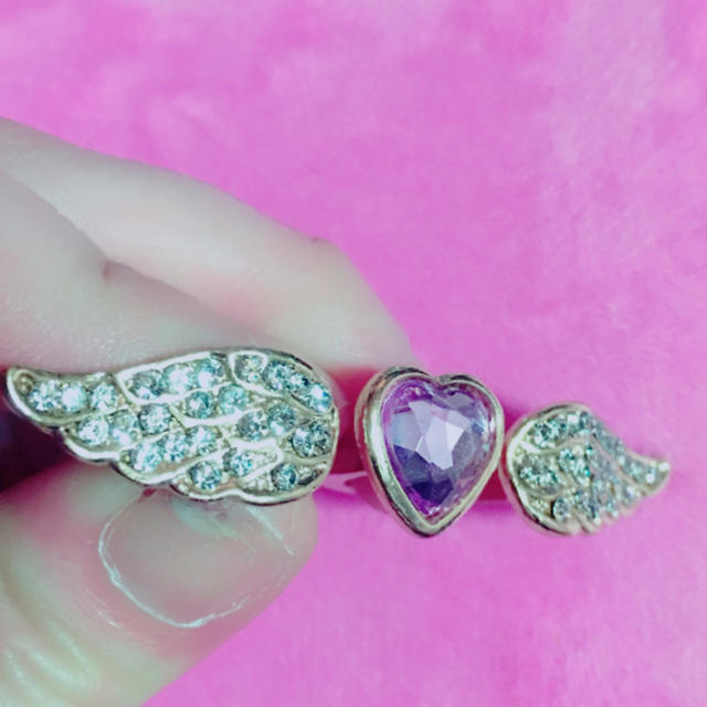 min plume 天使の羽の指輪 レディースのアクセサリー(リング(指輪))の商品写真