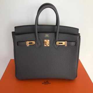 エルメス(Hermes)のkp様 ご専用♡ バーキン25 エタン 人気カラー 2018購入 トゴ ①(ハンドバッグ)