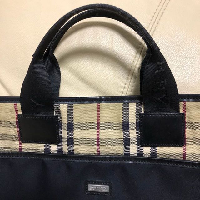 BURBERRY(バーバリー)のバーバリーBURBERRYビジネスバッグ ★中古★格安 メンズのバッグ(ビジネスバッグ)の商品写真