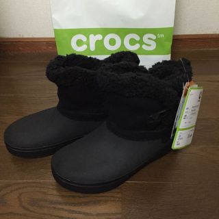 クロックス(crocs)のクロックス ショートブーツ 新品未使用 size W4 （20cm）(ブーツ)