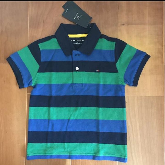 TOMMY HILFIGER(トミーヒルフィガー)のトミーヒルフィガー  ポロシャツ ☆新品未使用 キッズ/ベビー/マタニティのキッズ服男の子用(90cm~)(その他)の商品写真