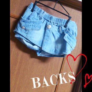 バックス(BACKS)のBACKS♡スカパン(ミニスカート)