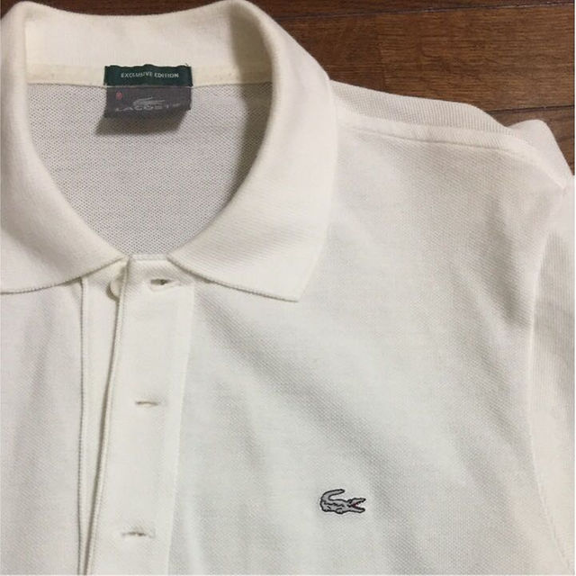 (新品・未使用)LACOSTE　ポロシャツ　白