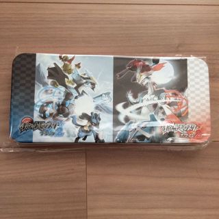 (非売品)ポケモン ブラックホワイト2 缶ペンケース(その他)