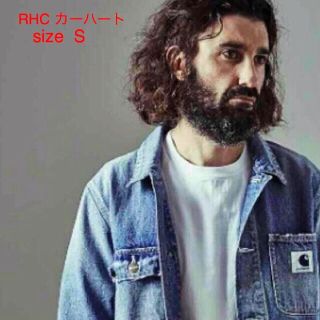 ロンハーマン(Ron Herman)のロンハーマン✖️カーハート デニム カバーオール  S(Gジャン/デニムジャケット)