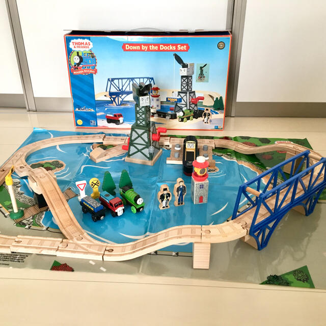 トーマス 木製レール ソドーベイセット mybox.uy