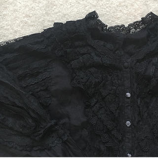 ロキエ(Lochie)のvintage antique blouse(シャツ/ブラウス(長袖/七分))