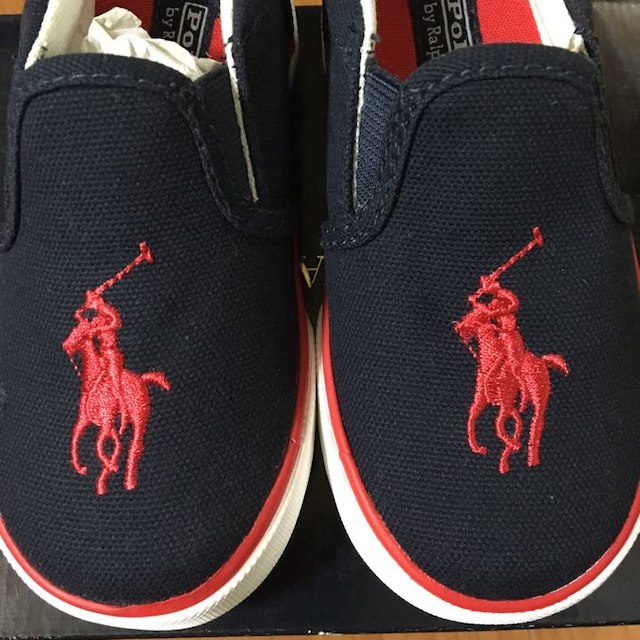 Ralph Lauren(ラルフローレン)のラルフスニーカー キッズ/ベビー/マタニティのキッズ/ベビー/マタニティ その他(その他)の商品写真