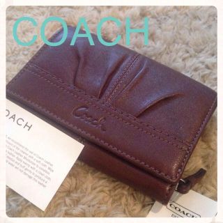 コーチ(COACH)の新品⭐️Coach コーチ レザー 財布(財布)